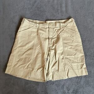 Patagonia Beige Organic Cotton Outdoor Hiking Cargo Shorts Men’s Size 36